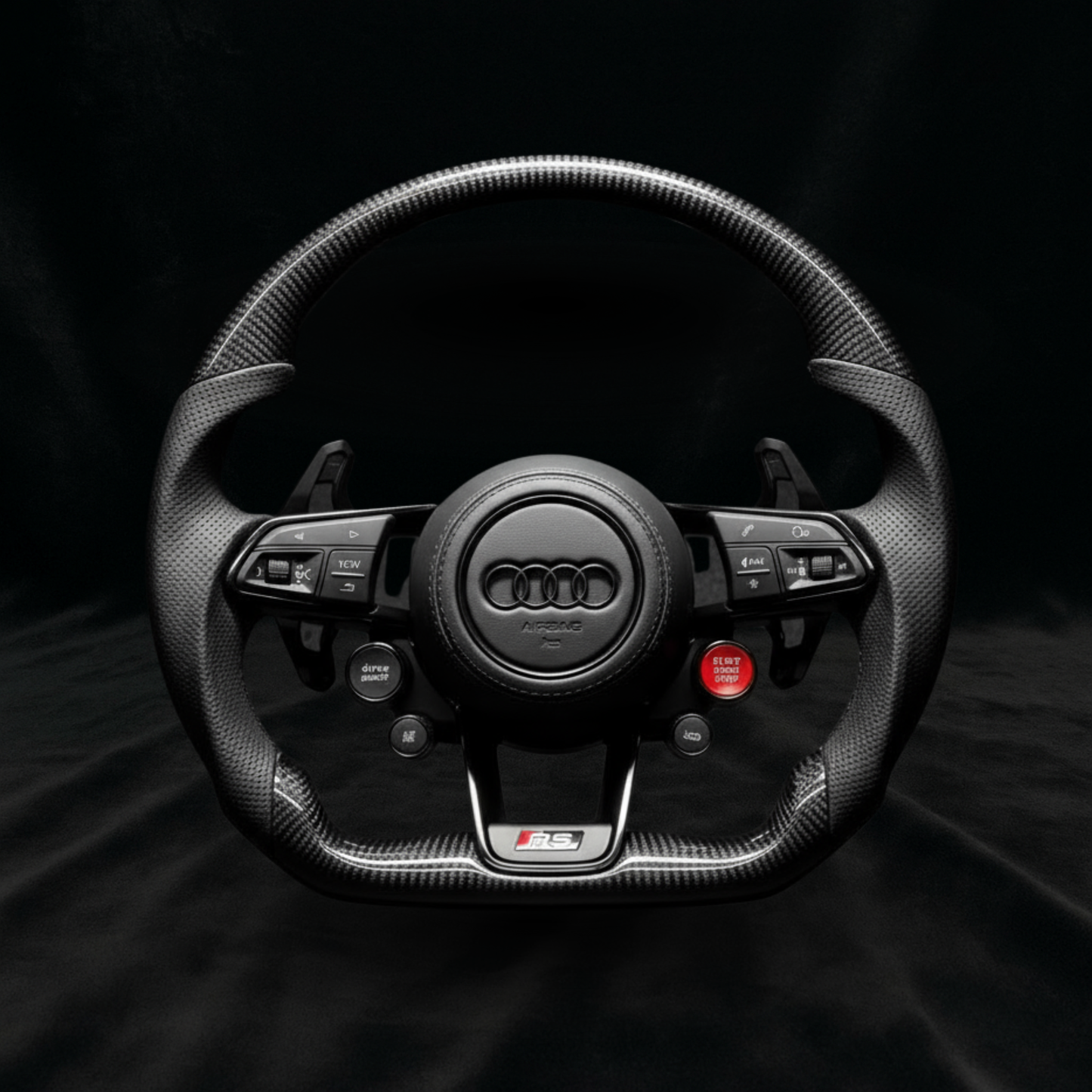 Audi RS Carbon & Skinn Ratt