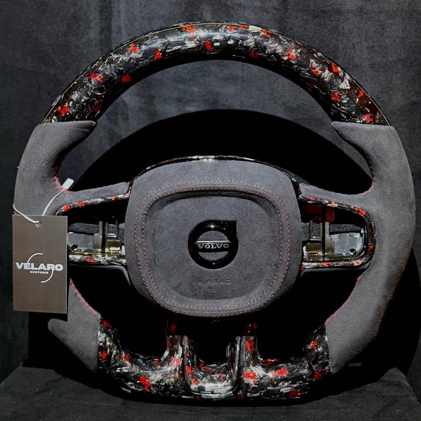 Volvo S60 Ratt i Forged Carbon & Alcantara